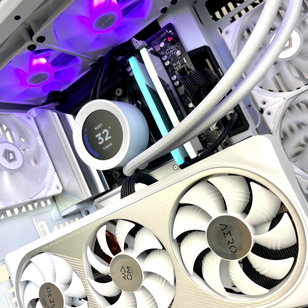 IGaming Ryzen 7/9 7950X3D | RTX 4070Ti-4090 | 32GB DDR5 Ram | Hyte Y60 Snow