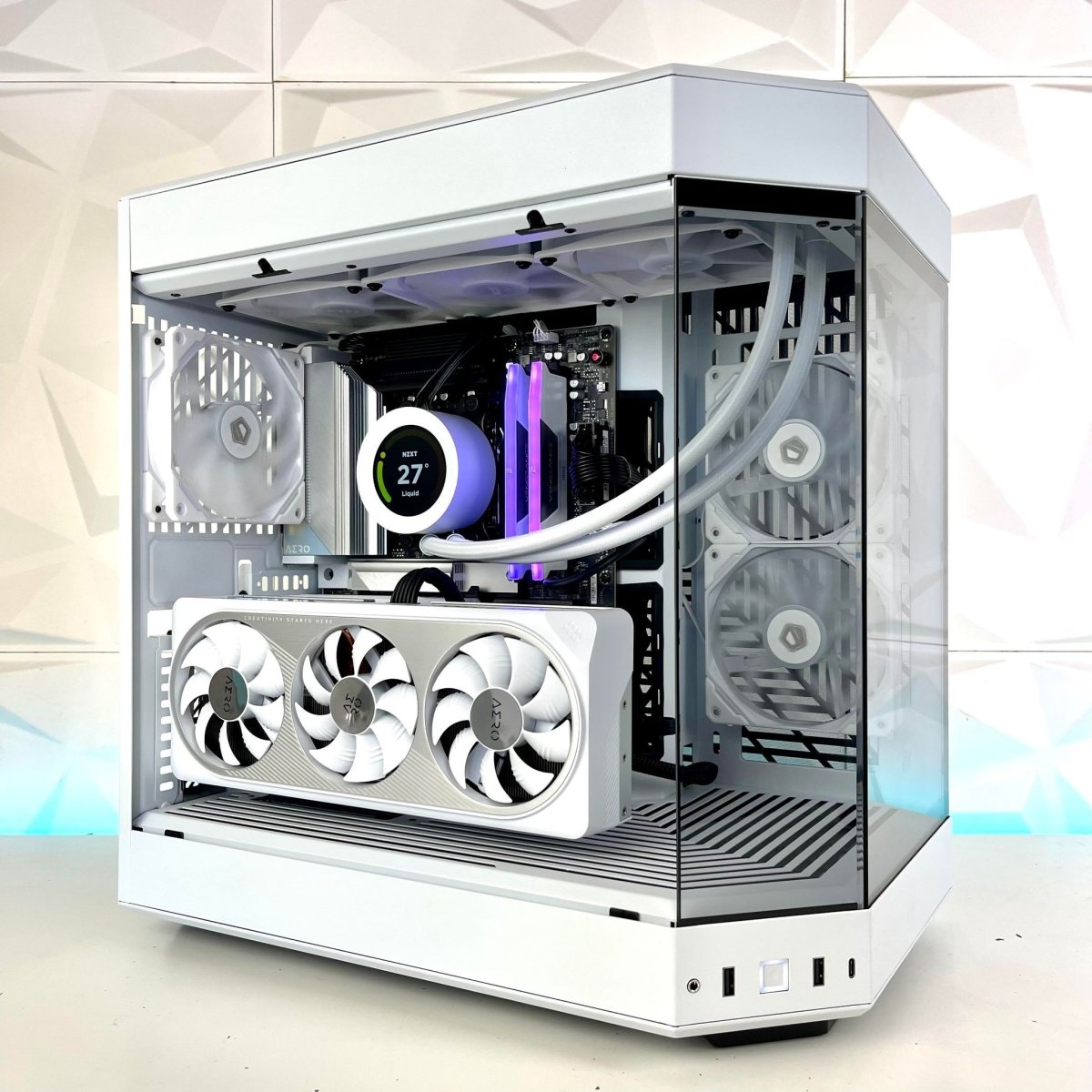 IGaming Ryzen 7/9 7950X3D | RTX 4070Ti-4090 | 32GB DDR5 Ram | Hyte Y60 Snow