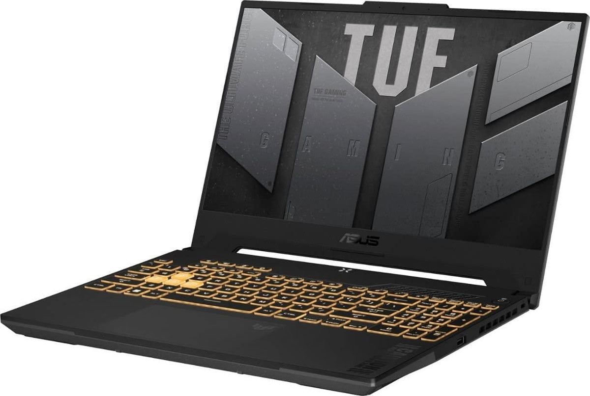 Asus TUF Gaming F15 FX507VU4-LP077W Gaming Laptop (Mecha Gray) | 15.6” FHD 144Hz (1920x1080) | i7-13700H | 8GB RAM | 512GB SSD | RTX 4050 | Windows 11 Home | TUF Gaming VP4700 Backpack