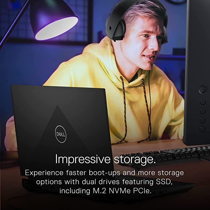 Dell G15 5520 Gaming Laptop (Dark Shadow Grey) | 15.6” FHD | i5-12500H | 16 GB RAM DDR5 | 512 GB SSD | RTX 3050 | Windows 11 Home | MS Office H&S 2021 | Dell Gaming Backpack 17-GM1720PM