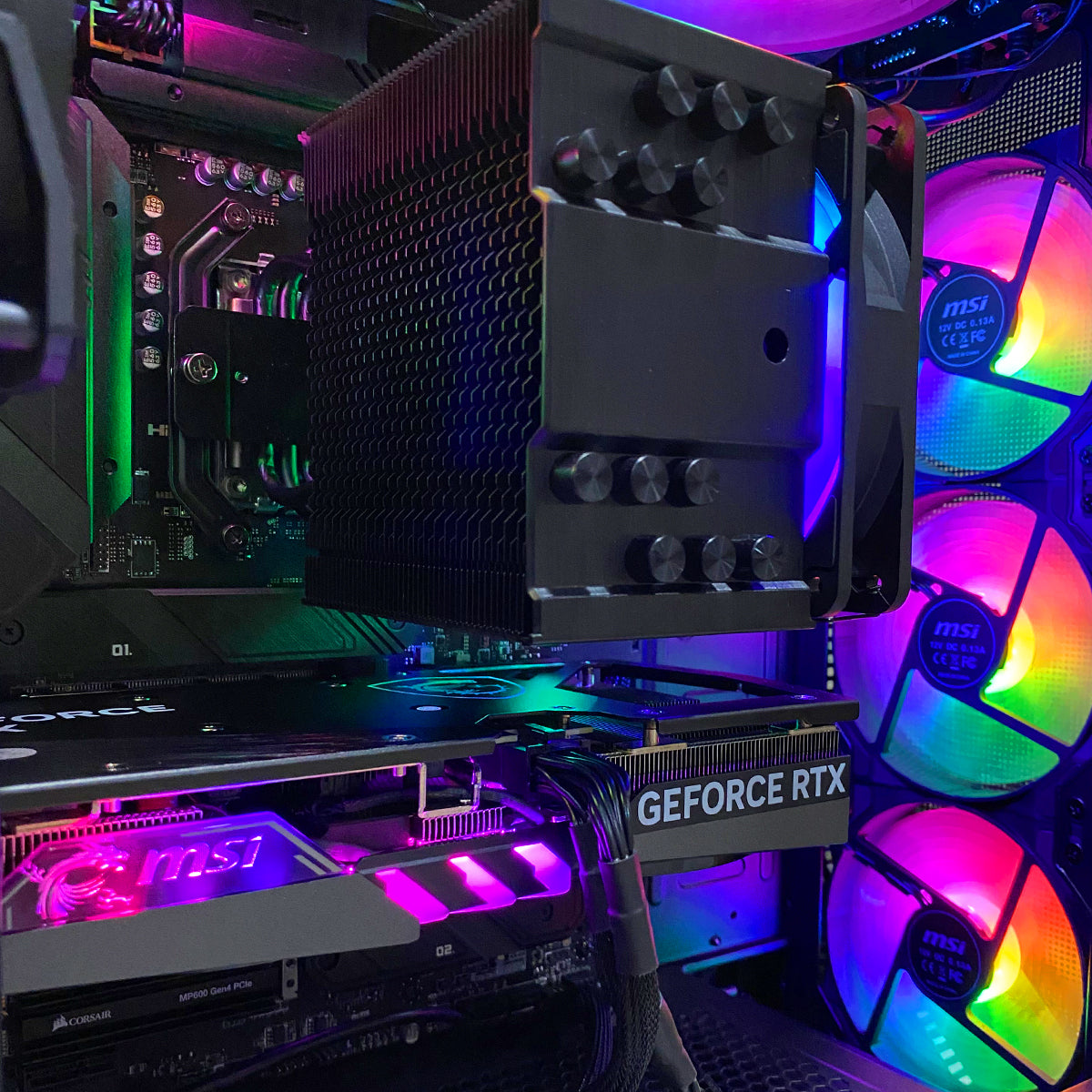 Aurora Forge 120A Desktop Gaming PC | AMD RYZEN 5 7500F | 16GB RAM | 1TB SSD | RTX 4060TI | Windows 11 Home