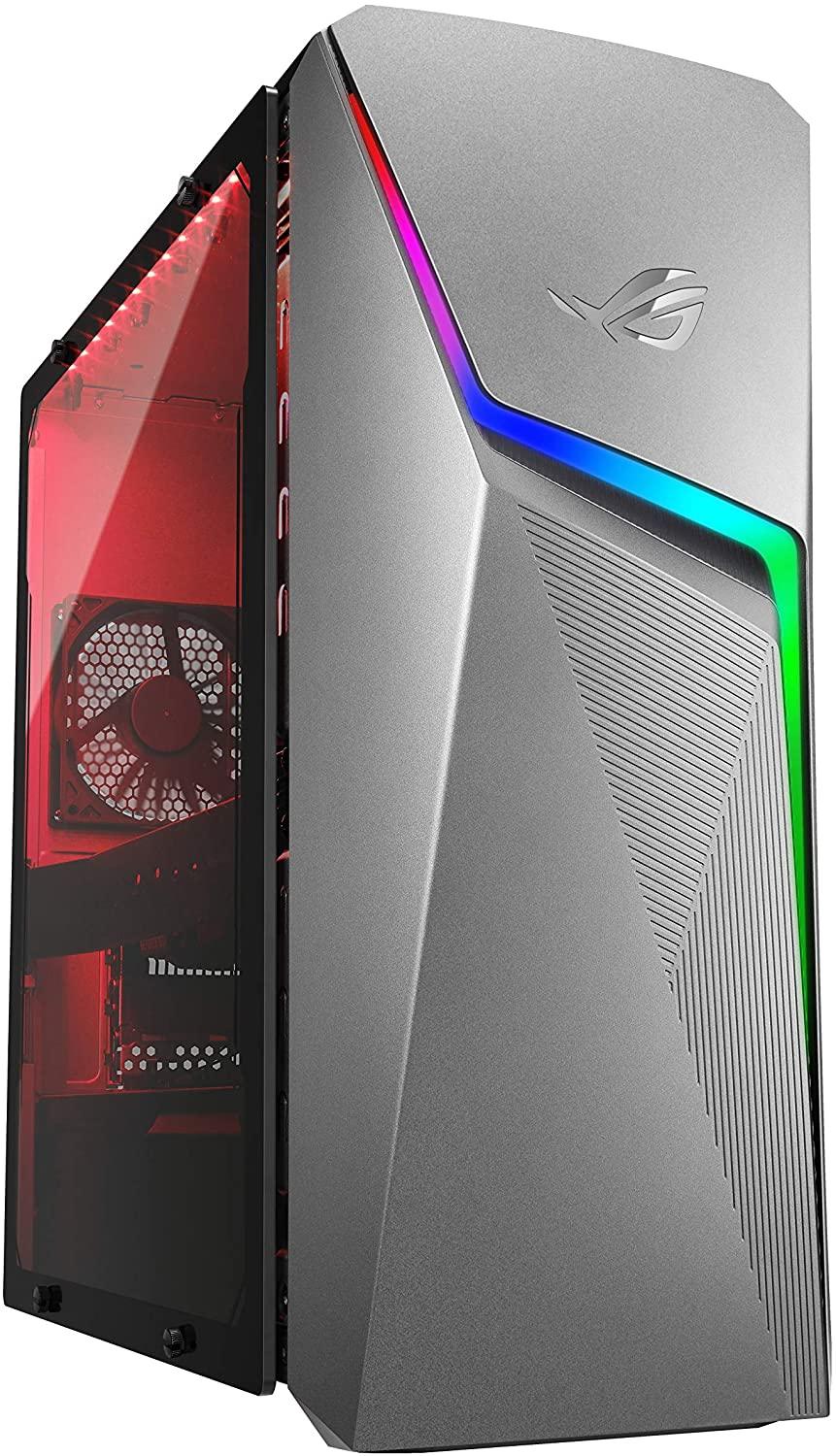 ASUS ROG STRIX G10DK-75700G001WS AMD R7-5700G 16GB RAM 1TB HDD + 256GB SSD NV RTX3070 27L TOWER GAMING DESKTOP (GRAY) + MS OFFICE HOME & STUDENT 2021