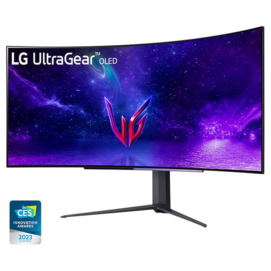 LG 45GR95QE-B 45” Ultragear OLED WQHD 240HZ 0.03MS GTG Curved Gaming Monitor