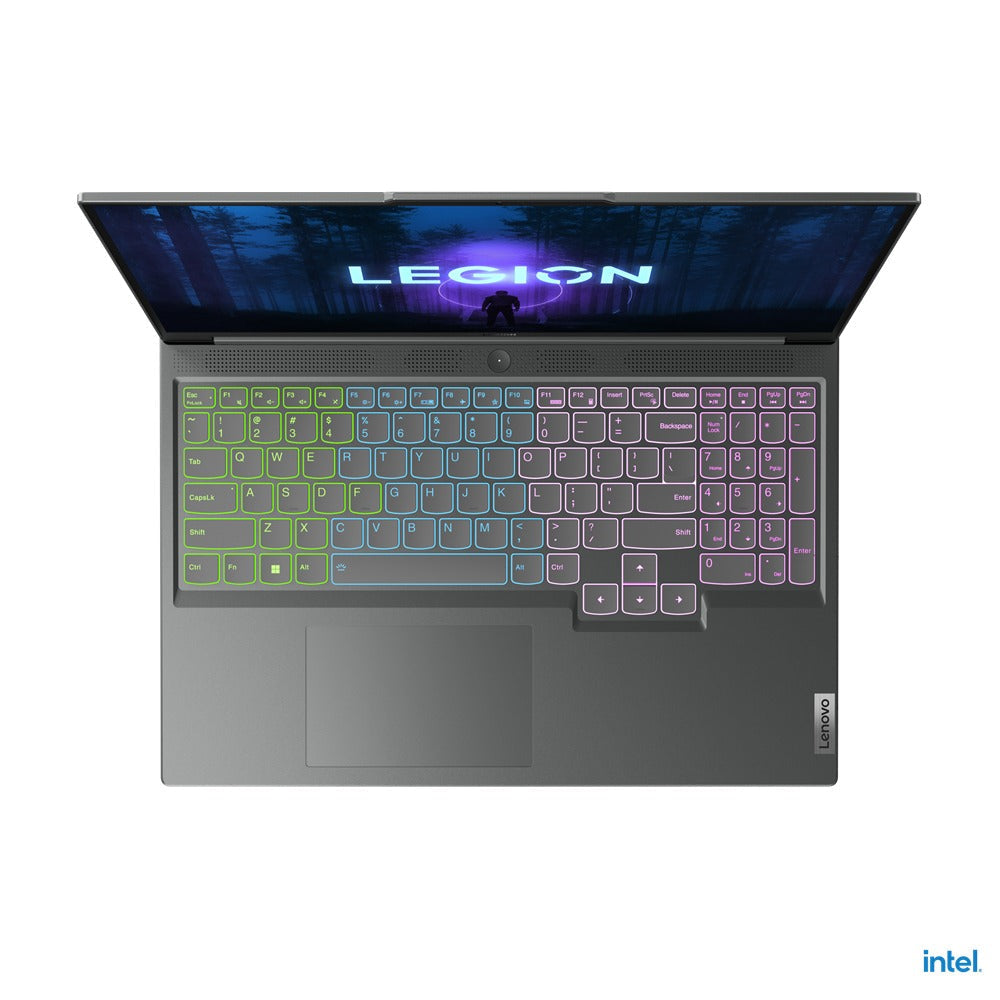 Lenovo Legion Slim 5 16IRH8 82YA008EPH Gaming Laptop (Storm Grey) | 16" WQXGA (2560x1600) IPS | i7-13700H | 16 GB RAM | 1 TB SSD | RTX 4070 | Windows 11 Home | MS Office H&S 2021 | M300 Gaming Mouse | Active Gaming Backpack