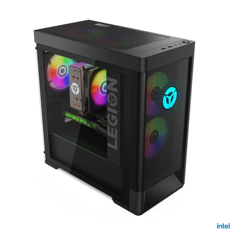 Lenovo Legion T5 26IAB7 90SV003BPP 26L Gaming Desktop PC (Black) | i7-12700F | 16GB DDR5 | 512GB SSD | RTX 3070 | Win11 + MS Office Home & Student 2021
