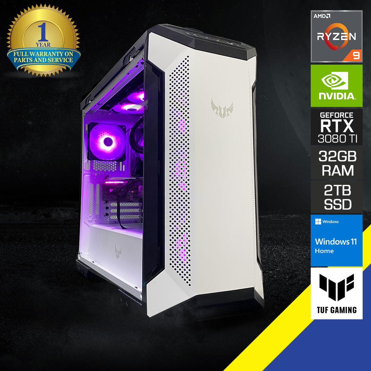 Ultra GT501 V2 Gaming PC | Ryzen 9 5900X | 32GB RAM | 2TB SSD | RTX 3080 TI | Windows 11 Home