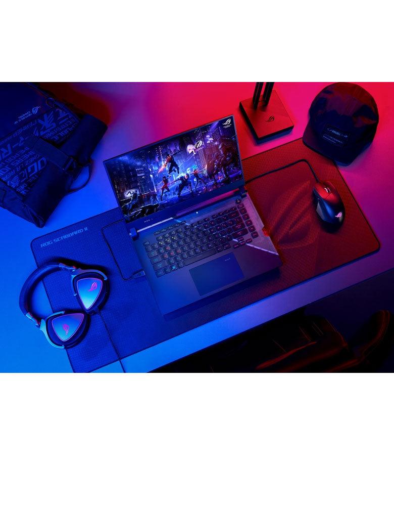 ASUS ROG STRIX SCAR 15 G533ZM-LN022WS 15.6-INCH WQHD 240HZ GAMING LAPTOP (OFF BLACK) + MS OFFICE H&S 2021 + ROG CHAKRAM CORE MOUSE P511 + ROG BACKPACK
