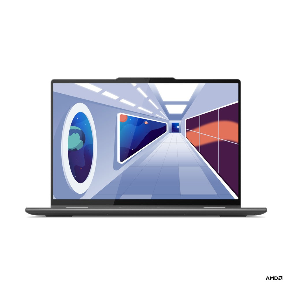 Lenovo Yoga 7 82YM0030PH Laptop (Storm Grey) | 14" WUXGA (1920x1200) OLED 10-Point Multi-Touch| Ryzen 5 7535U | 16GB RAM | 512GB SSD | AMD Radeon 660M | Windows 11 Home| MS Office Home & Student 2021 | Yoga Sleeve