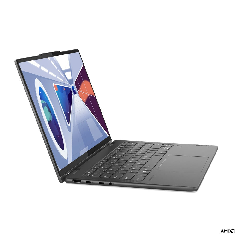 Lenovo Yoga 7 82YM0030PH Laptop (Storm Grey) | 14" WUXGA (1920x1200) OLED 10-Point Multi-Touch| Ryzen 5 7535U | 16GB RAM | 512GB SSD | AMD Radeon 660M | Windows 11 Home| MS Office Home & Student 2021 | Yoga Sleeve