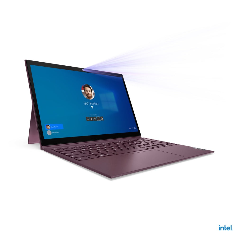 Lenovo Yoga Duet 7 13ITL6 82MA009LPH Laptop (Orchid) | 13" 2K (2160x1350) | i7 1165G7 | 16GB RAM | 1TB SSD | Intel Iris Xe Graphics | Windows 11 Home | MS Office Home & Student 2021 | E-Color Pen | Lenovo Casual Backpack B210