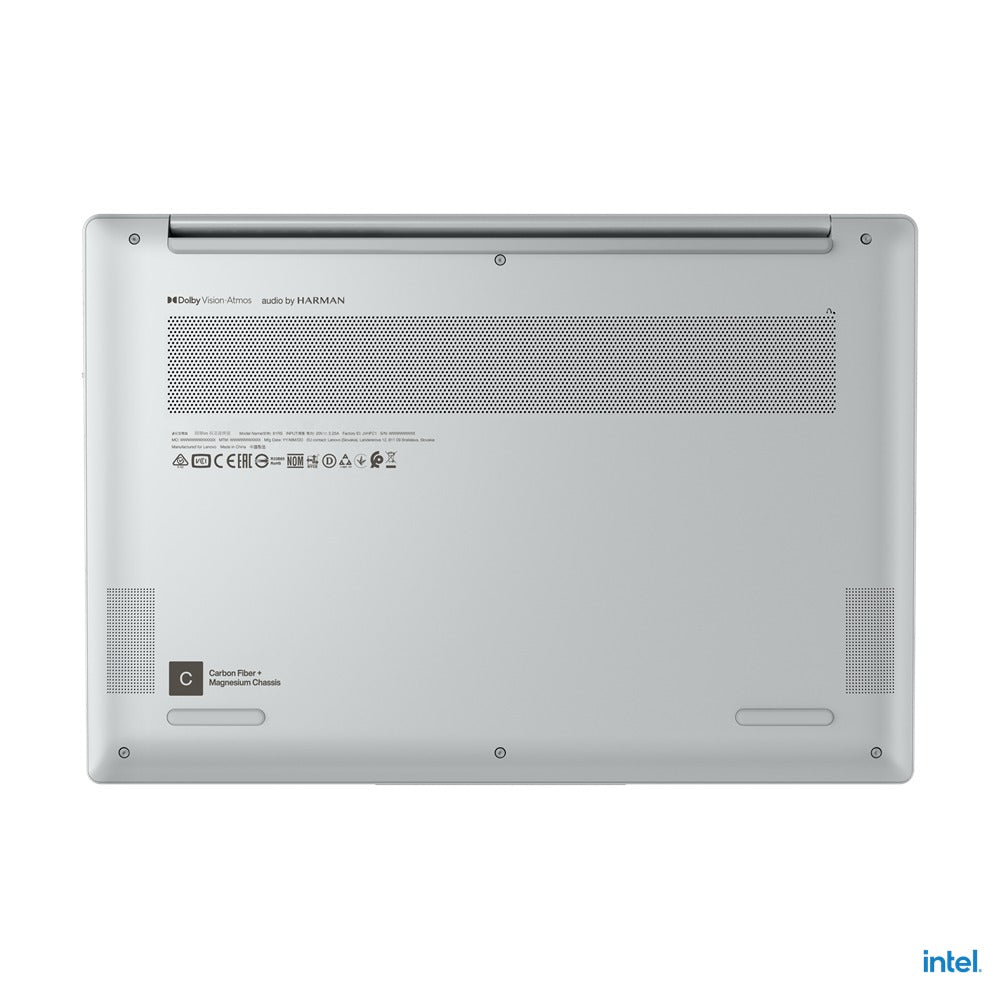 Lenovo Yoga Slim 7 Carbon 13IAP7 82U9001QPH Laptop (Moon White) | 13.3" 2.5K (2560x1600) | i5-1240P | 8GB RAM | 512GB SSD | Intel Iris Xe Graphics | Windows 11 Home | MS Office Home & Student 2021 | Yoga Sleeve