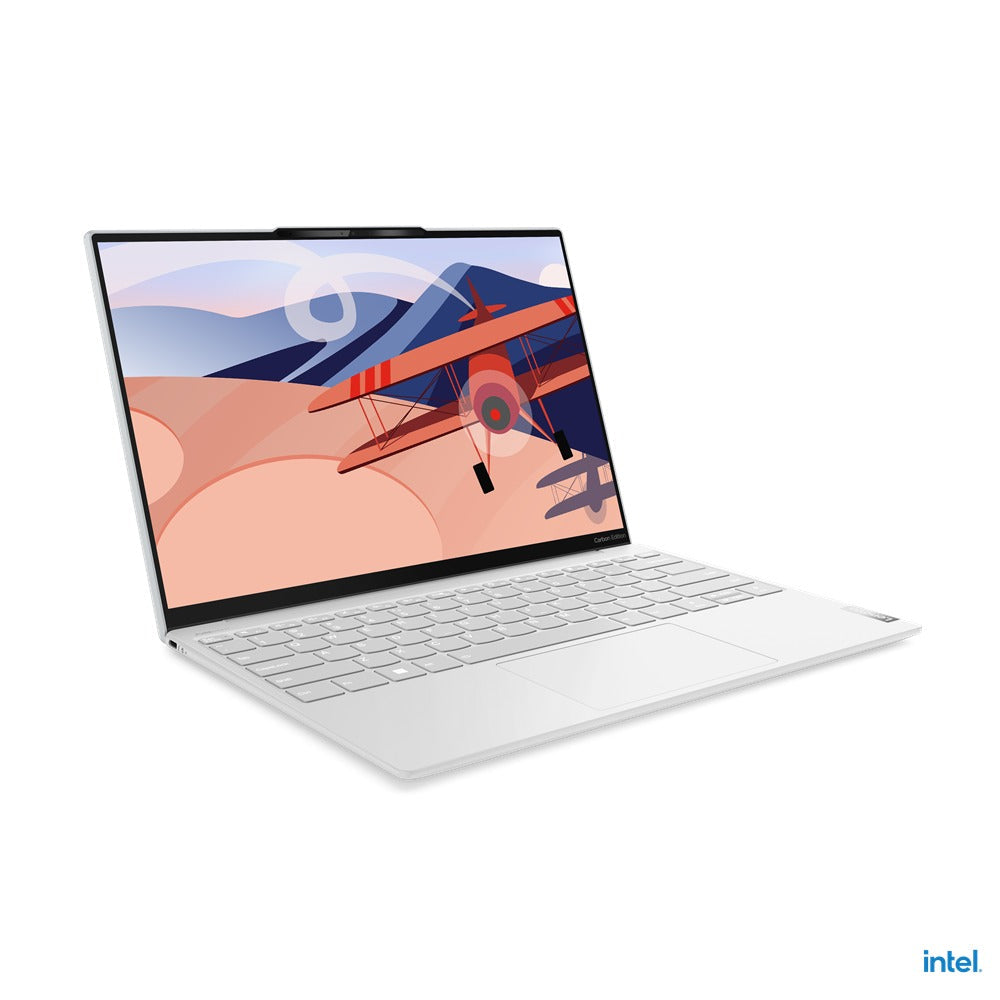 Lenovo Yoga Slim 7 Carbon 13IRP8 83AY002NPH Laptop (Moon White) | 13.3″ 2.5K (2560x1600) | i7 1360P | 16GB RAM | 1TB SSD | Intel Iris Xe Graphics | Windows 11 Home | MS Office Home & Student 2021 | Yoga Sleeve