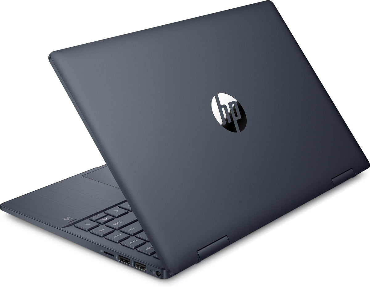 HP Pavilion X360 14-EK0123TU 2-In-1 Laptop (Space Blue) | 14" FHD (1920 x 1080) | i7-1255U | 16GB RAM | 512GB SSD | Intel Iris Xe Graphics | Windows 11 Home | MS Office H&S 2021 | Stylus Pen | HP Prelude 15.6-Inch Topload Bag