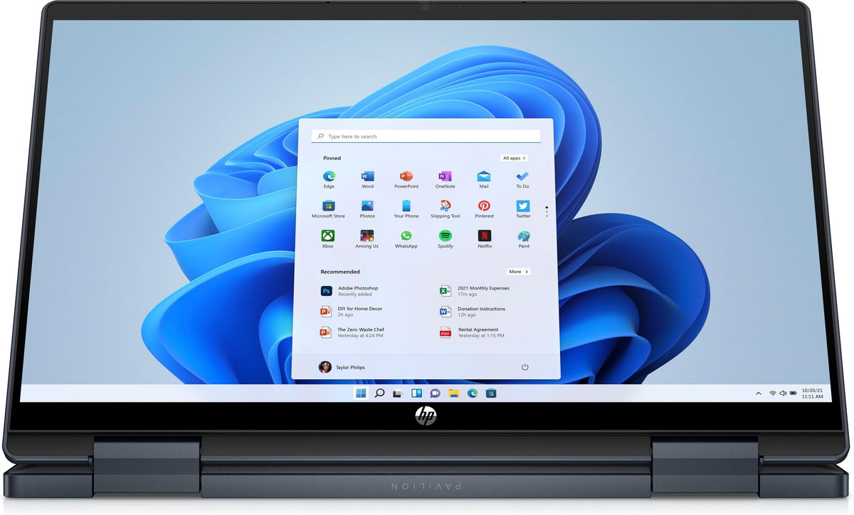 HP Pavilion X360 14-EK0123TU 2-In-1 Laptop (Space Blue) | 14" FHD (1920 x 1080) | i7-1255U | 16GB RAM | 512GB SSD | Intel Iris Xe Graphics | Windows 11 Home | MS Office H&S 2021 | Stylus Pen | HP Prelude 15.6-Inch Topload Bag