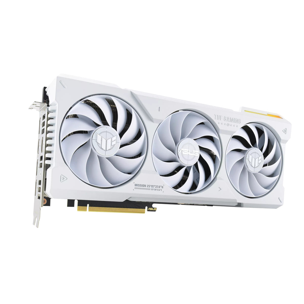 Asus TUF Geforce RTX 4070 Ti OC 12GB GDDR6X Gaming Graphics Card (White)