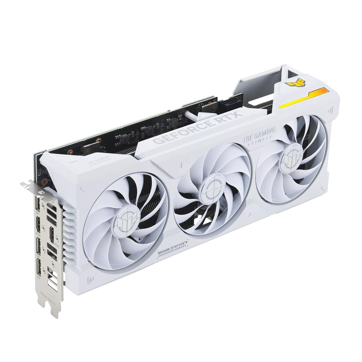 Asus TUF Geforce RTX 4070 Ti OC 12GB GDDR6X Gaming Graphics Card (White)