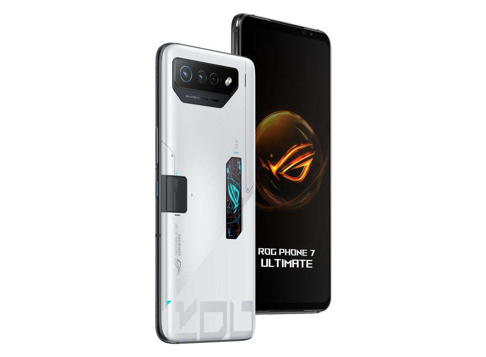 Asus ROG Phone 7 Ultimate 16GB+512GB Android 13 Snapdragon 8 Gen2 5G 6.78" FHD+ Gaming Mobile (Storm White) (AI2205-D-5D043WW)