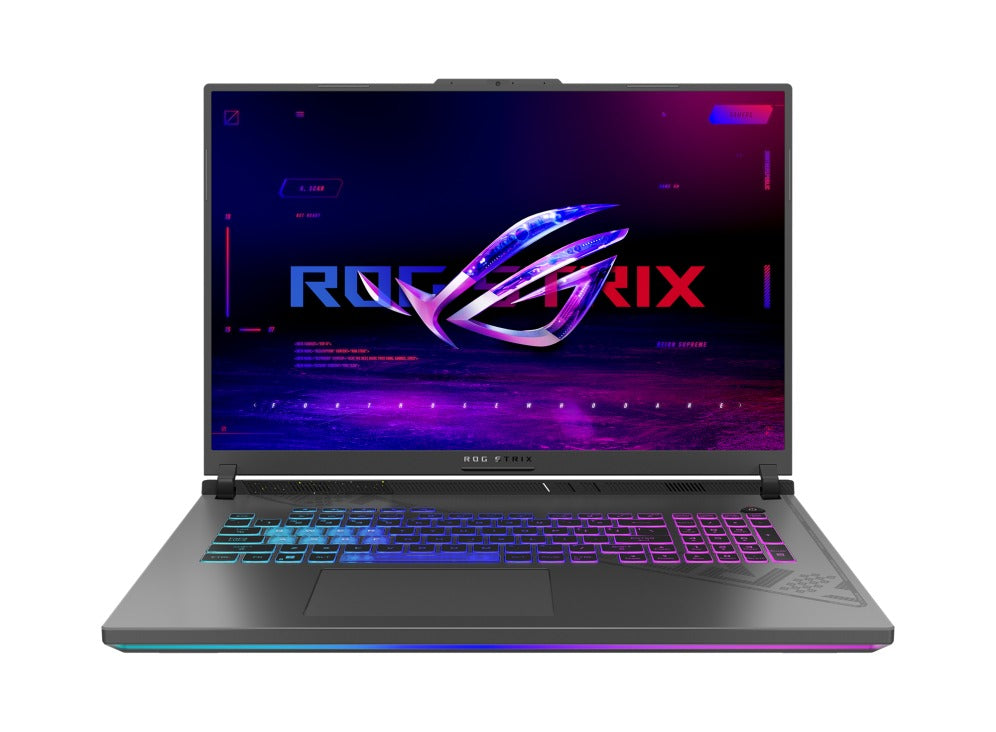 Asus ROG Strix G18 G814JI-N6144WS Gaming Laptop (Eclipse Grey) | 18" QHD+ 240Hz WQXGA (2560x1600) | i9-13980HX | 16GB RAM | 1TB SSD | RTX™ 4070 | Windows 11 Home | ROG Impact Mouse | ROG Backpack | Microsoft Office