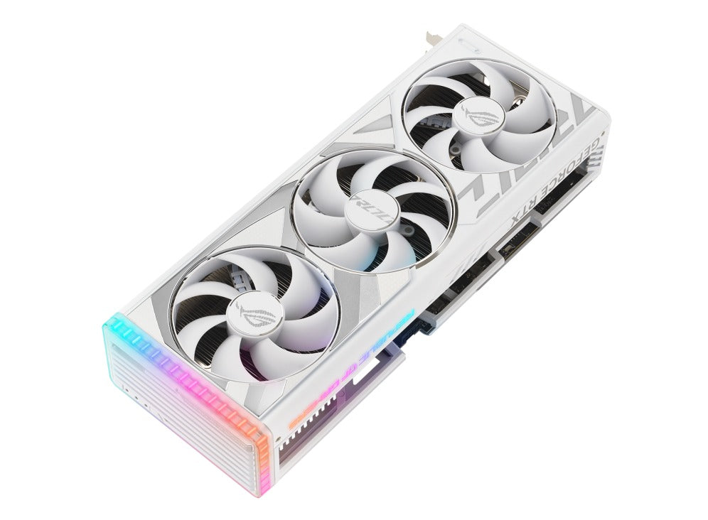 Asus ROG Strix GeForce RTX 4080 OC 16GB GDDR6X Gaming Graphics Card (White)