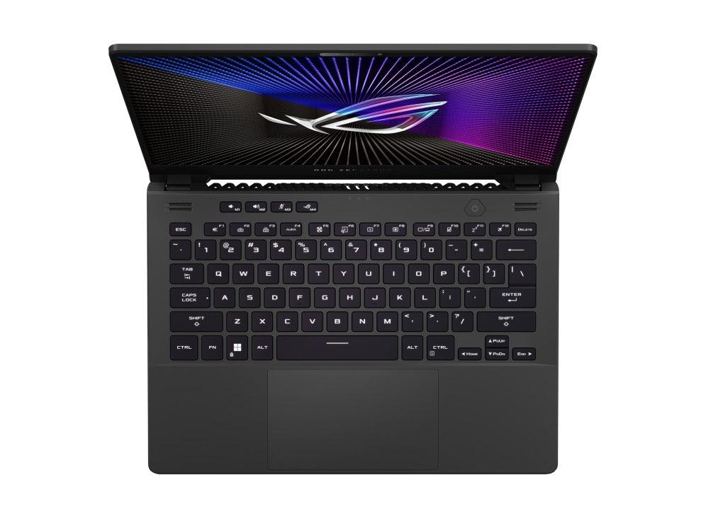 Asus ROG Zephyrus G14 GA402RJ-L8034WS Gaming Laptop (Eclipse Gray Anime Matrix) | 14" QHD+ | Ryzen™ 9 6900HS | 16GB RAM DDR5 | 1TB M.2 SSD | RX 6700S | Windows 11 Home | MS Office H&S 2021 | G14 Sleeve (2022) | ROG Impact Mouse