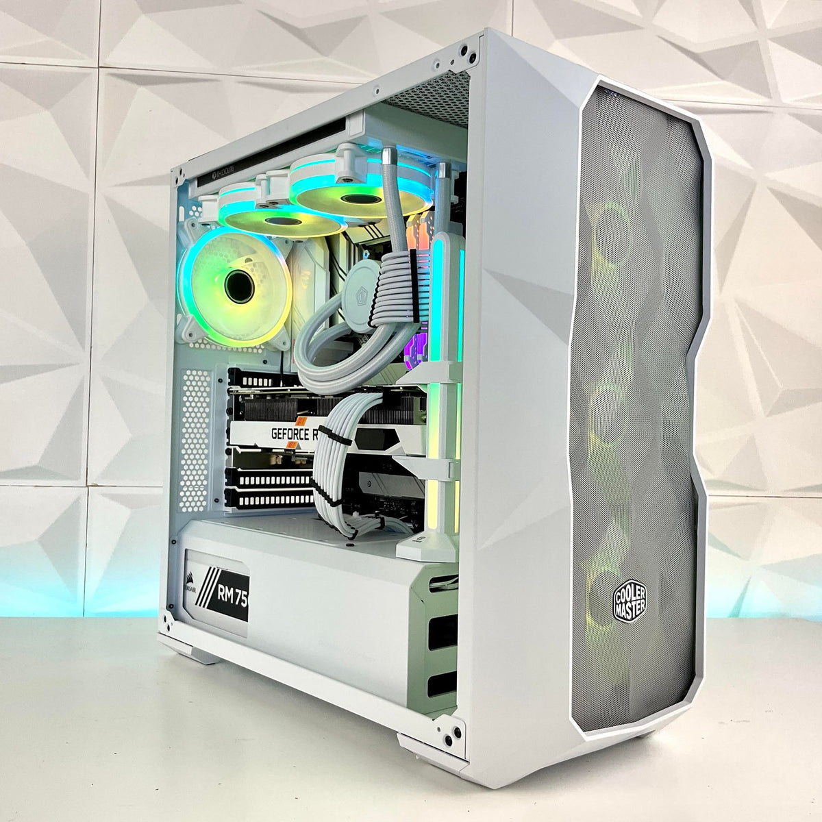 IGaming Ryzen 7 5700X | RTX 4060 Ti-4070 Ti | Td500 Mesh White