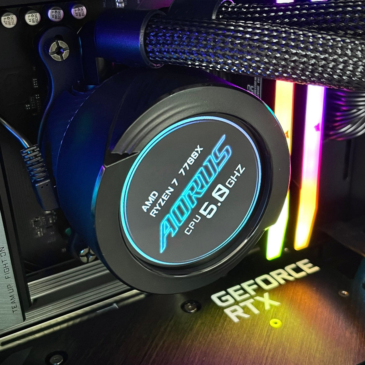 IGaming Ryzen 7 7600X/ 7700x | RTX 4060 Ti-4070 super | Black Zircon