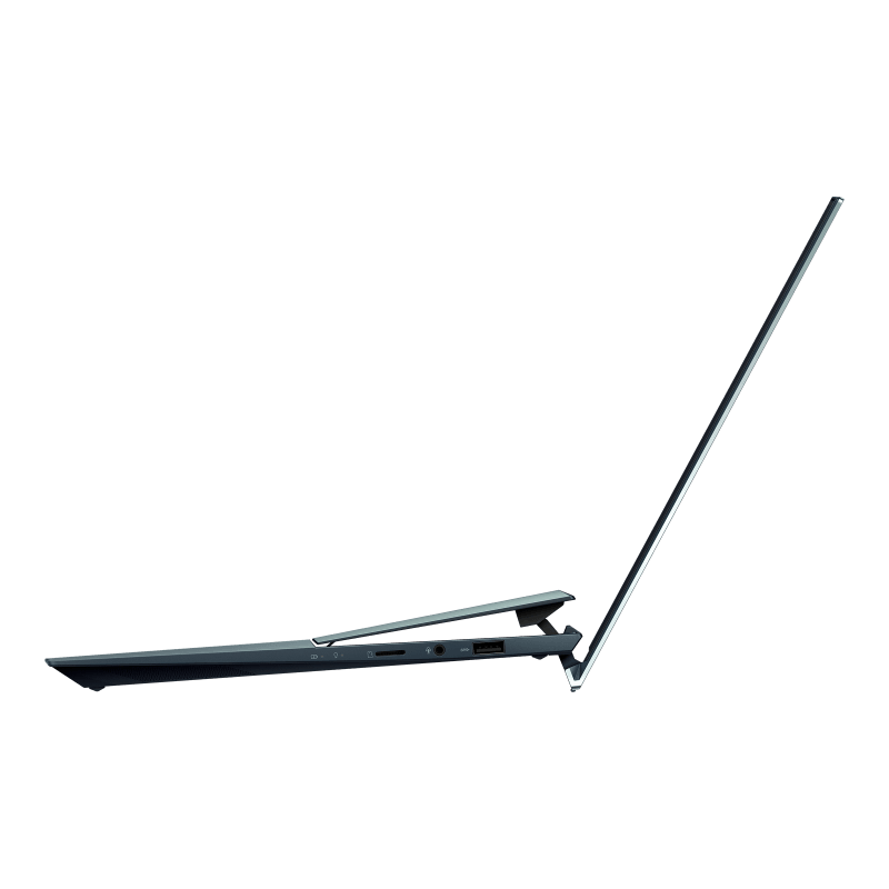 Asus Zenbook Duo 14 UX482EAR-HY341WS Touchscreen Laptop (Celestial Blue) | 14" FHD | i5-1155G7 | 16GB LPDDR4X | 512GB SSD | Iris Xᵉ Graphics | Windows 11 Home | MS Office H&S 2021 | Sleeve | Stand | Stylus Pen