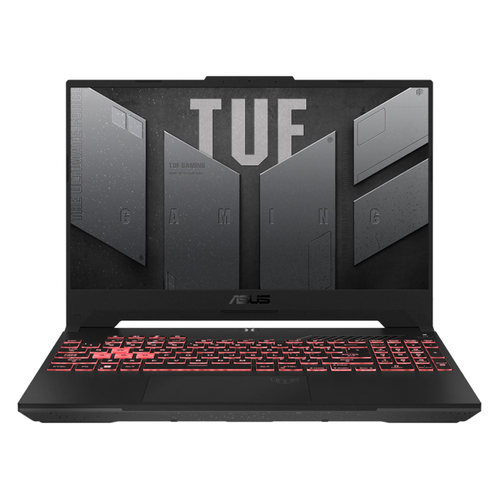 Asus TUF Gaming A15 FA507NU-LP066W Gaming Laptop (Mecha Gray) | 15.6” FHD | Ryzen 7 7735HS | 8GB DDR5 | 512GB SSD | RTX 4050 | Windows 11 Home | TUF Gaming Backpack