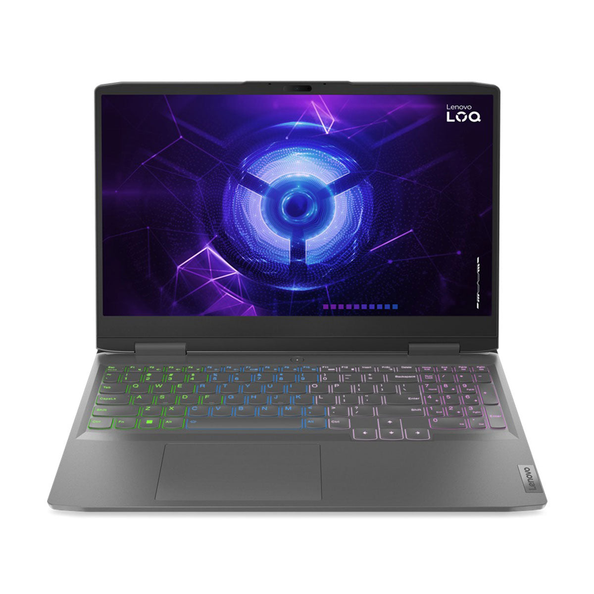 Lenovo LOQ 15IRH8 82XV004HPH Gaming Laptop (Storm Grey) | 15.6" FHD (1920x1080) 144Hz | i5 13420H | 8GB RAM | 512 SSD | RTX 4050 | MS Office Home & Student 2021 | LOQ M100 RGB Mouse | Ideapad Gaming Backpack