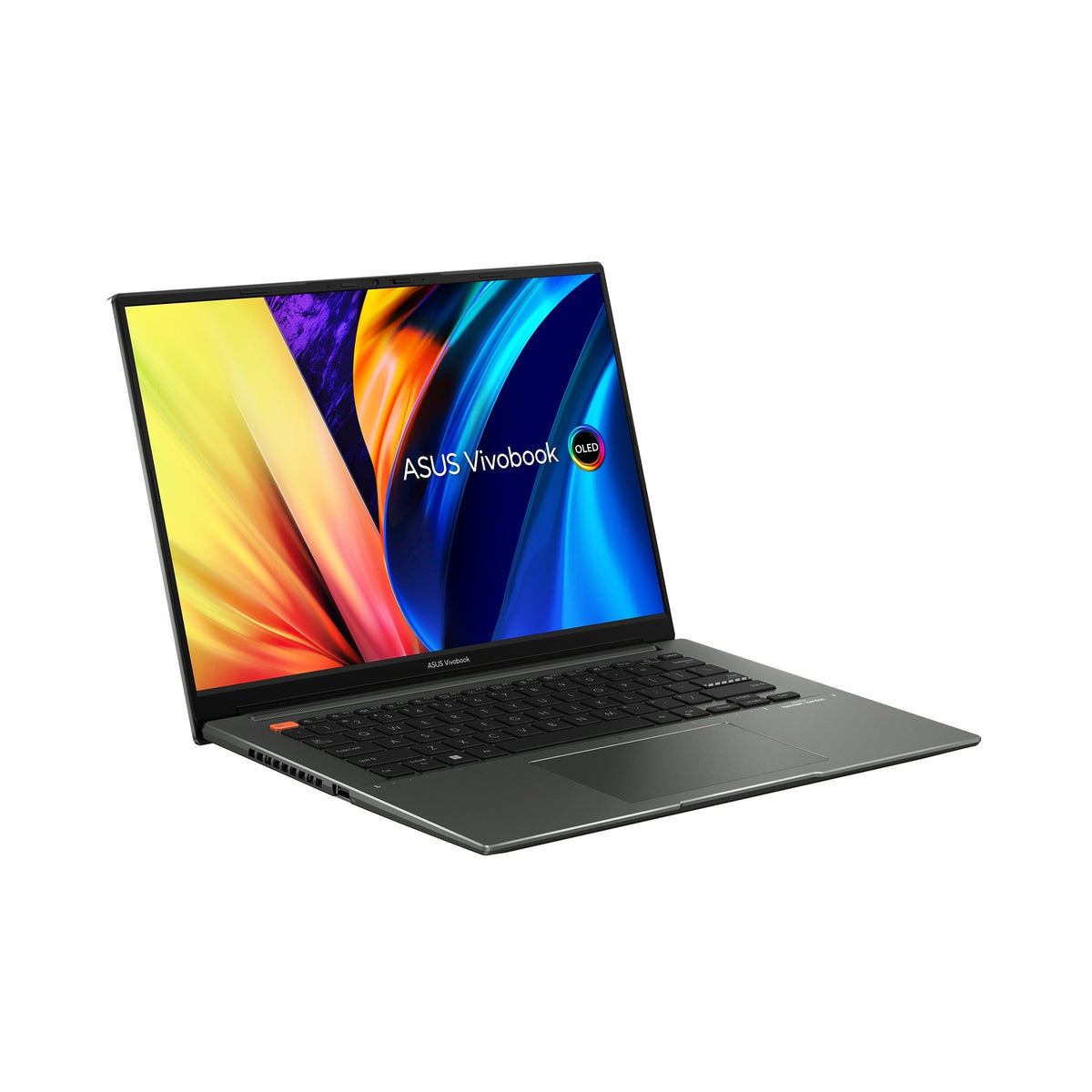 Asus Vivobook S 14X OLED S5402ZA-M9050WS Laptop (Midnight Black) | 14.5" (2880 x 1800) | i7 12700H | 16GB RAM DDR4 | 512 GB SSD | Intel Iris Xe Graphics | Windows 11 Home | MS Office Home & Student 2021 | Asus BP1504 Casual Backpack