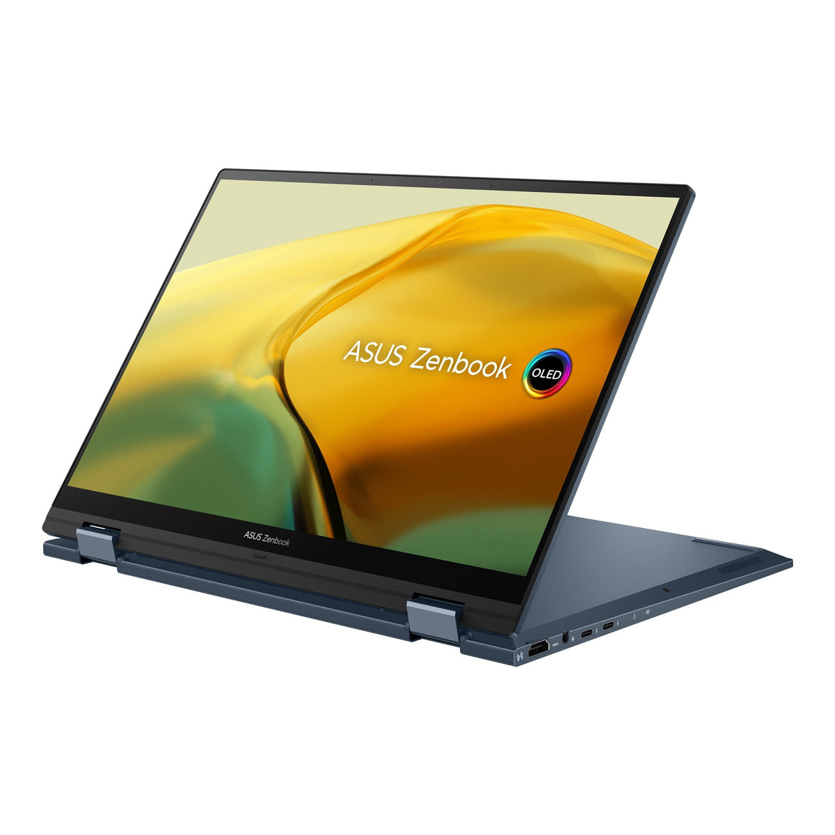 Asus Zenbook 14 Flip OLED UP3404VA-KN119WS Laptop (Ponder Blue) | 14" 2.8K OLED | I5-1340P | 512GB SSD | 16GB RAM | IRIS XE | Windows 11 Home | MS Office Home & StudenT 2021 | Asus Sleeve | Stylus Pen