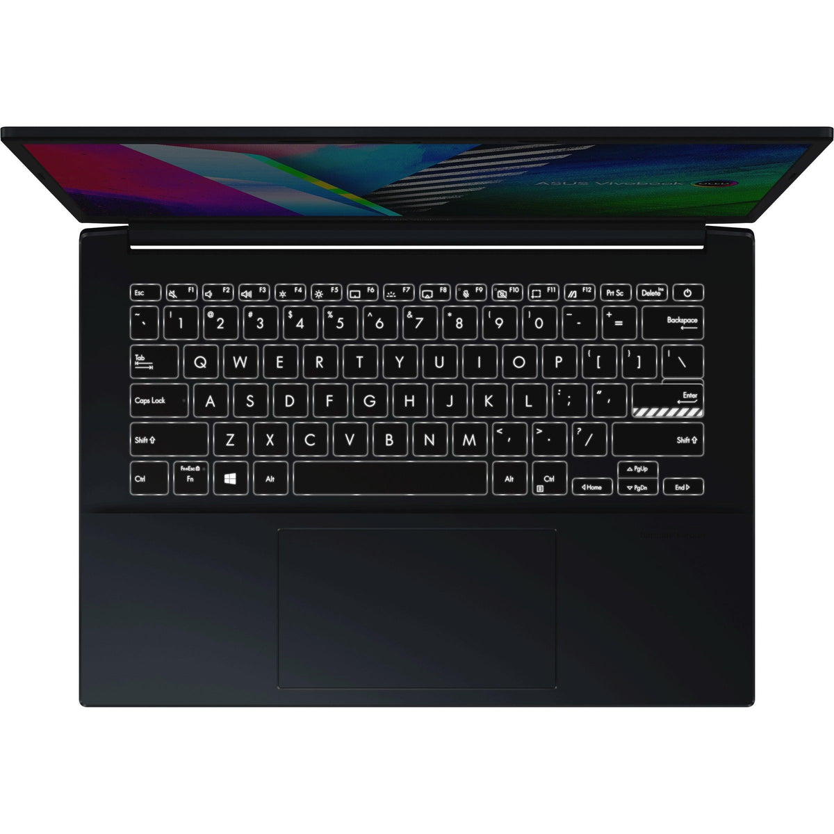ASUS Vivobook Pro 14 OLED M3401QC-KM070WS Laptop (Quiet Blue) | 14" OLED | RTX™ 3050 | Windows 11 Home | MS Office Home & Student 2021 | ASUS BP1504 Casual Backpack