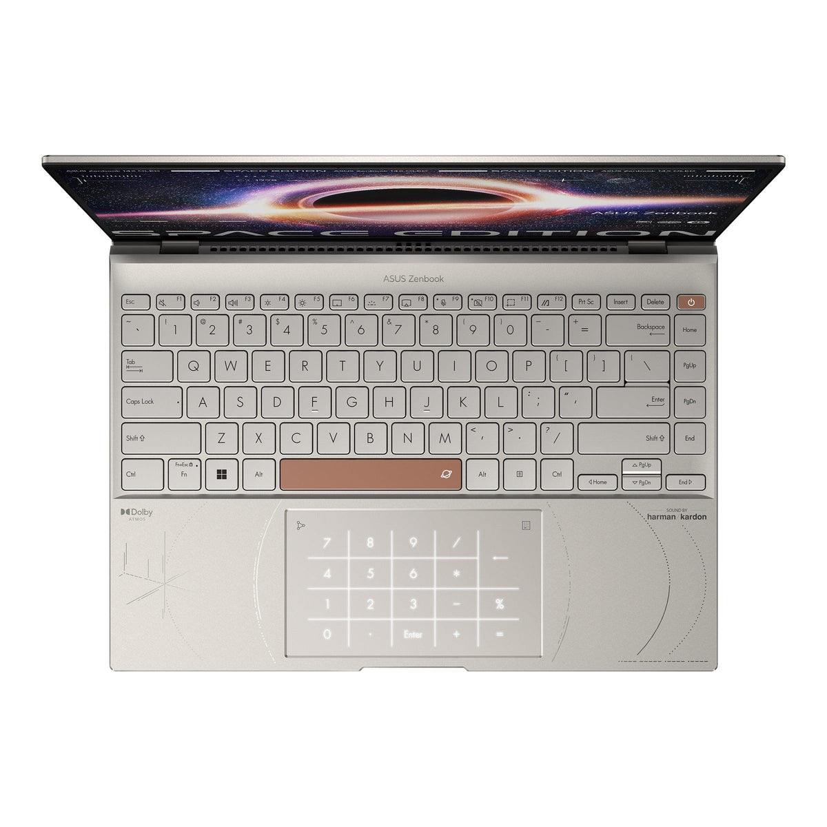 ASUS Zenbook 14X Space Edition UX5401ZAS-KN072WS Convertible Laptop (Zero-g Titanium) | 14” 2.8K Oled | i5-12500H | 16GB LPDDR5 | 512 GB SSD | Iris Xᵉ Graphics | Windows 11 Home | MS Office H&S 2021 | ASUS BP1504 Backpack