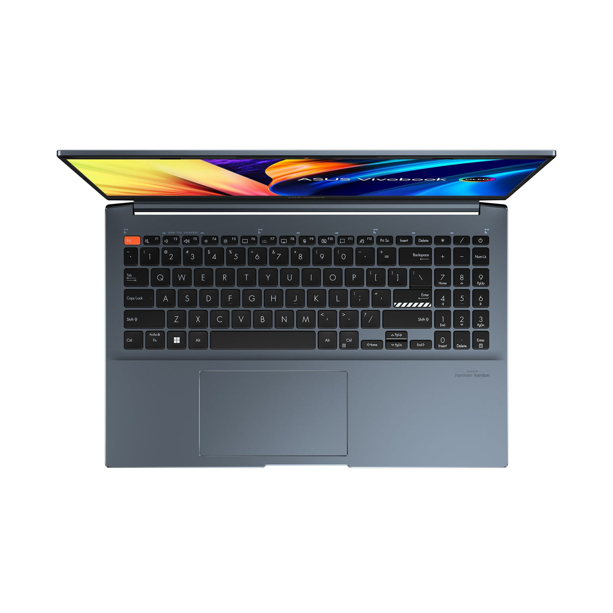 Asus Vivobook Pro 15 OLED K6502VV-MA033WS Laptop (Quiet Blue) | 15.6" 2.8K (2880 x 1620) OLED | i9-13900H | 16 GB RAM | 1 TB SSD | RTX 4060 | Windows 11 Home | MS Office Home & Student 2021 | ASUS BP1504 Casual Backpack