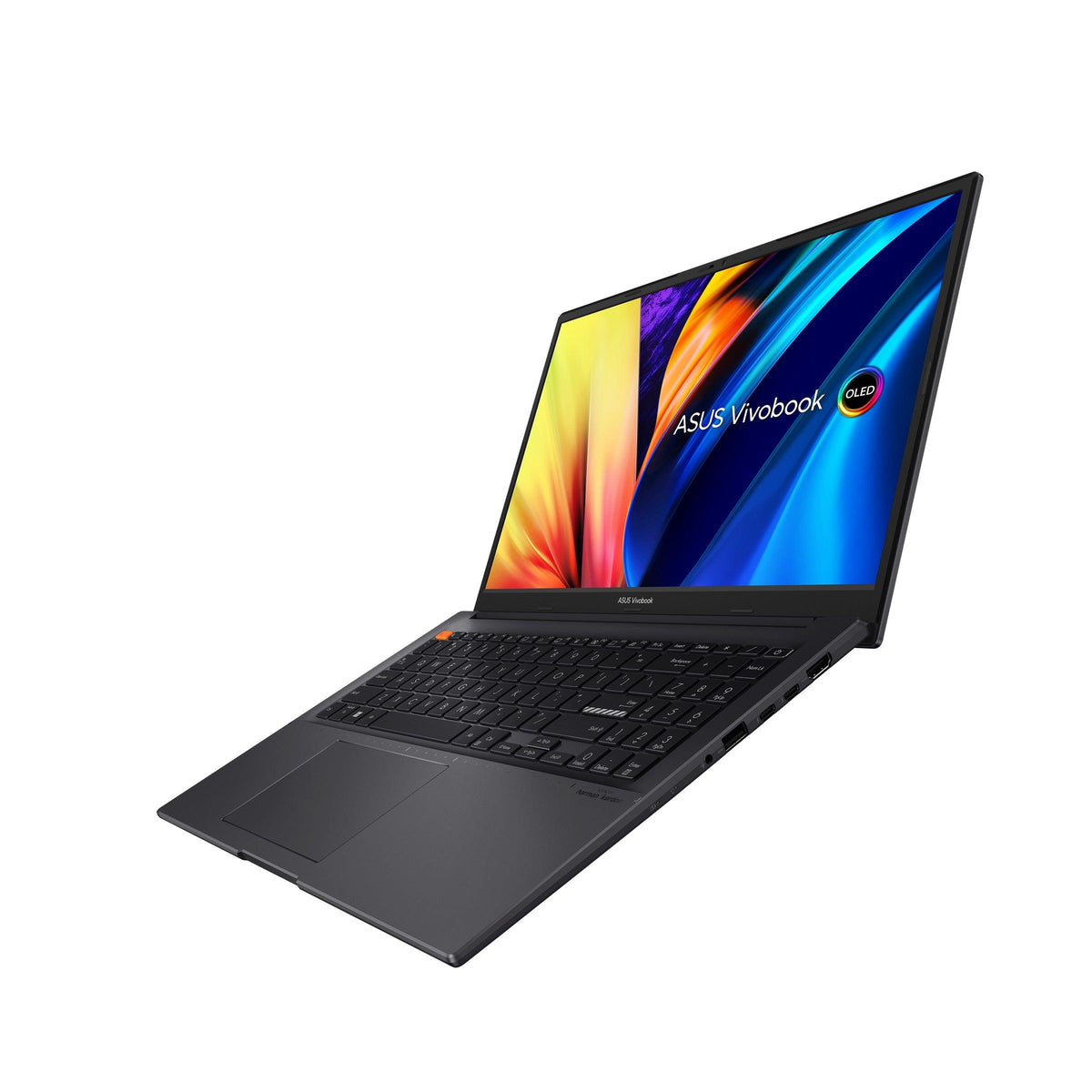 Asus Vivobook S 15 OLED K3502ZA-MA070WS Laptop (Indie Black) | 15.6" 2.8K | i7-12700H | 16GB RAM | 512GB SSD | Intel® Iris Xe Graphics | Windows 11 Home | MS Office Home & Student 2021 | Asus BP1504 Casual Backpack
