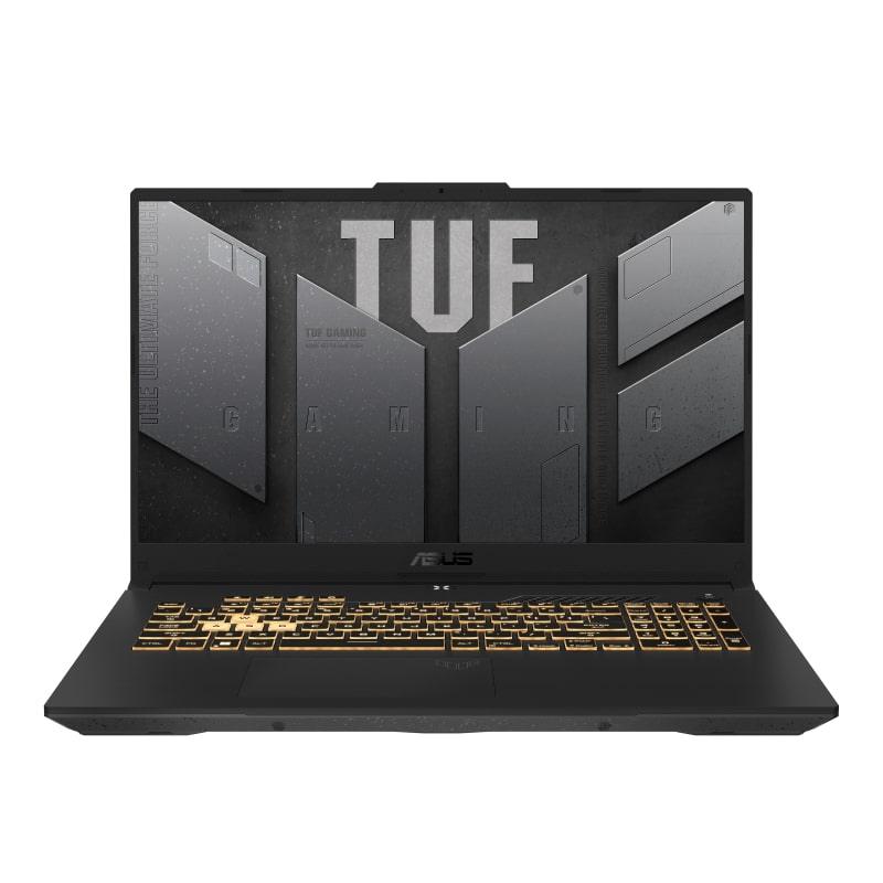 Asus TUF Gaming F17 FX707ZM-HX066W Laptop (Mecha Gray) | 17.3” FHD | i7-12700H | 16GB DDR5 | 512GB SSD | RTX 3060 | Win11 + TUF P304 M5 V2 Gaming Mouse + TUF Backpack