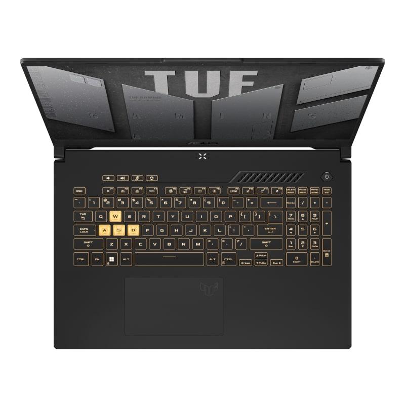 Asus TUF Gaming F17 FX707ZM-HX066W Laptop (Mecha Gray) | 17.3” FHD | i7-12700H | 16GB DDR5 | 512GB SSD | RTX 3060 | Win11 + TUF P304 M5 V2 Gaming Mouse + TUF Backpack