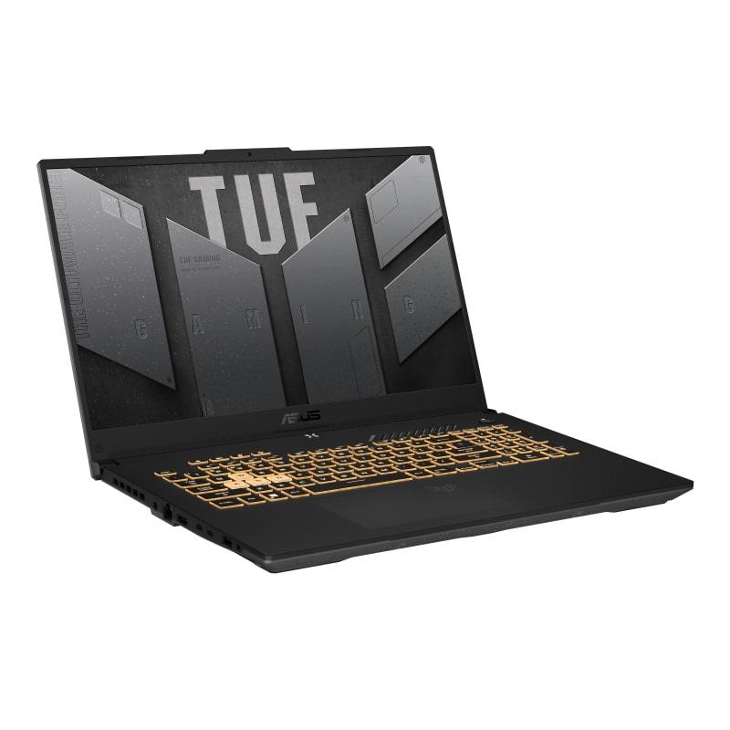 Asus TUF Gaming F17 FX707ZM-HX066W Laptop (Mecha Gray) | 17.3” FHD | i7-12700H | 16GB DDR5 | 512GB SSD | RTX 3060 | Win11 + TUF P304 M5 V2 Gaming Mouse + TUF Backpack