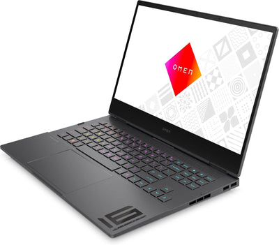 HP Omen 16-N0081AX Gaming Laptop (Mica Silver) | 16.1” QHD IPS (2560 x 1440) | Ryzen™ 7 6800H | 16GB RAM | 512GB SSD | RTX 3060 | Windows 11 Home |  MS Office Home & Student 2021 | HP Travel 18L 15.6 Backpack (Iron Grey)