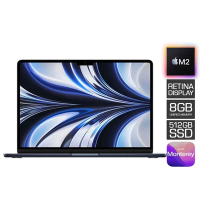 Macbook Air 13” (2022) M2 512GB (MLY43PP/A) (Midnight)