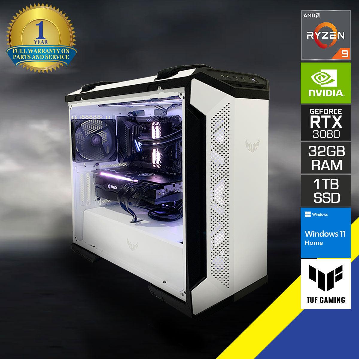 Ultra AGT501 Gaming PC | Ryzen 9 5900X | 32GB RAM | 1TB SSD | RTX 3080 | Windows 11 Home