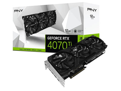 PNY Nvidia GeForce RTX 4070 Ti 12GB GDDR6X Verto Gaming Triple Fan