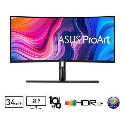 ASUS ProArt Display PA34VC 34.1-INCH UWQHD Curved Professional Monitor