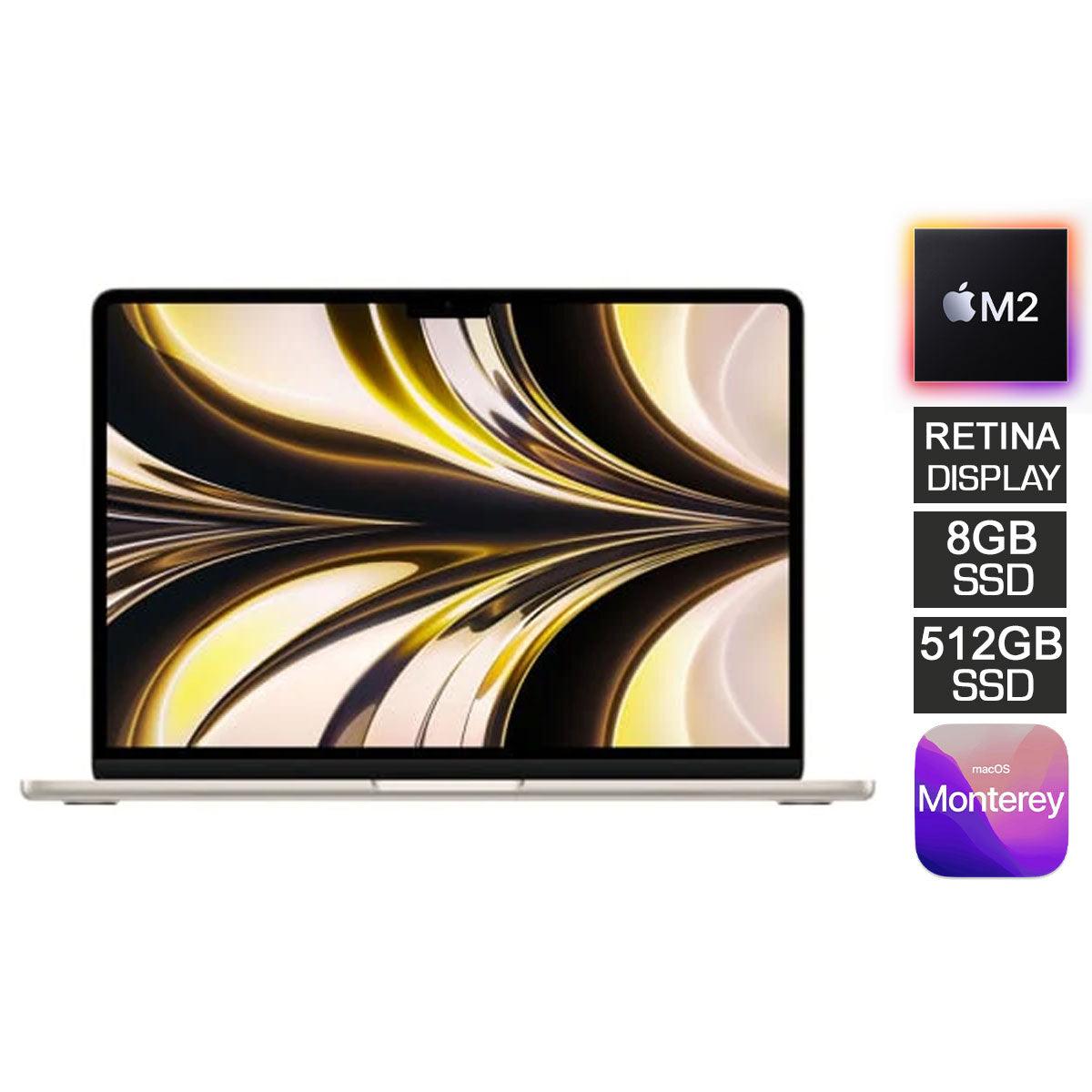 MacBook Air 13” (2022) M2 512GB (MLY23PP/A) (Starlight)