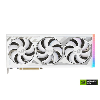 Asus ROG Strix GeForce RTX 4080 OC 16GB GDDR6X Gaming Graphics Card (White)