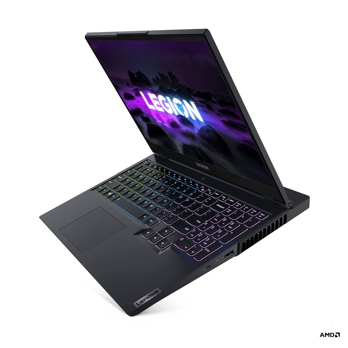 LENOVO LEGION 5 15ACH6 82JW00H6PH 165HZ GAMING LAPTOP (PHANTOM BLUE) | 15.6” FHD | RYZEN 5 5600H | 16GB DDR4 | 512GB SSD | RTX3050 | WIN11 + M300 RGB GAMING MOUSE + ACTIVE GAMING BACKPACK (GX41C86982)