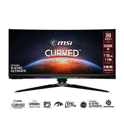 MSI Optix MEG381CQR Plus 38-INCH 175HZ UWQHD+ IPS Curved Gaming Monitor