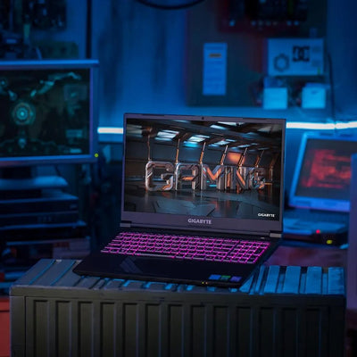 Gigabyte G5 KF5-G3MY383SH Gaming Laptop | 15.6" (1920x1080) 144HZ FHD | i7-12650H 4.7GHz | 8GB RAM (Max 64GB) | 512GB SSD | GeForce RTX 4060 | 15-Color Illuminated Full Size Keyboard w/ NumPad | Windows 11 Home | Gigabyte GBP57S Gaming Backpack