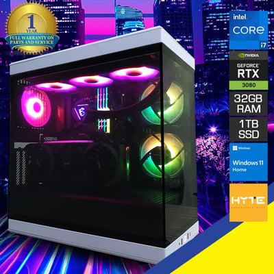 Optima Y40 Gaming PC | Intel Core i7 13700F | 32GB RAM | 1TB SSD | RTX 3080 | Windows 11 Home