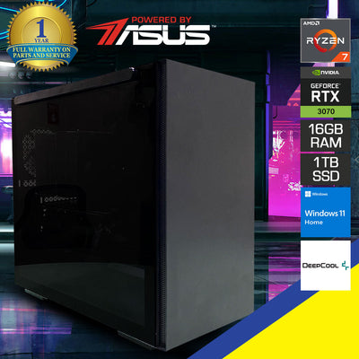 Sophos Macube 110 Desktop Gaming PC | AMD Ryzen 7 5700X | 16GB RAM | 1TB SSD | RTX 3070 | Windows 11 Home